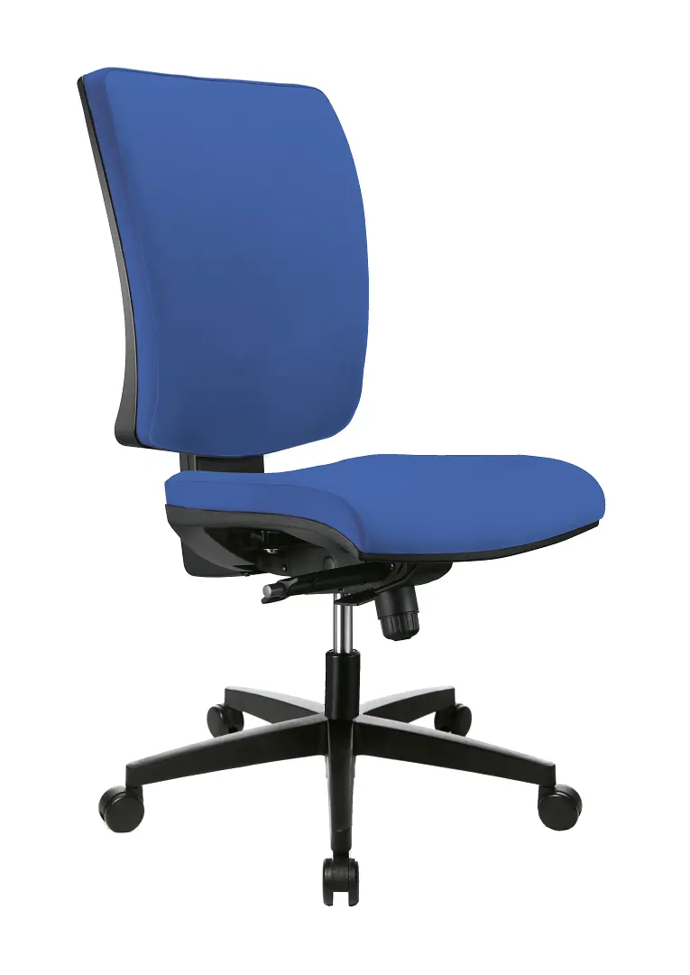 BOLZANO SYN židle kancelářská, koženka AN 067 - koženka nebeská modrá